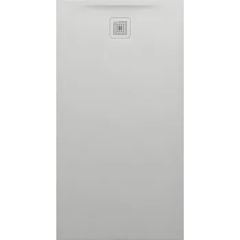 Sprchová vanička LAUFEN PRO Sprchová vanička, obdélníková, s odtokem na kratší straně, materiál Marbond 1500x800, Light grey - H2139510770001