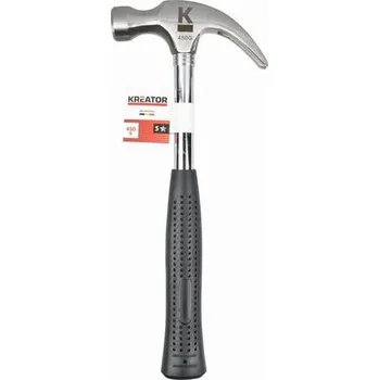 Ruční nářadí Tesařské kladivo 450g - Ocelová násada Kreator KRTH90502