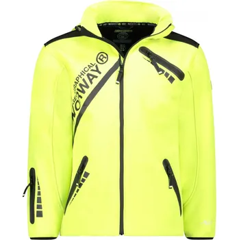 GEOGRAPHICAL NORWAY bunda pánská TWOPAC MEN softshell žlutá XXL