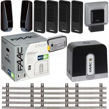 Pohon pro posuvné brány Faac brama przesuwna automat akcesoria