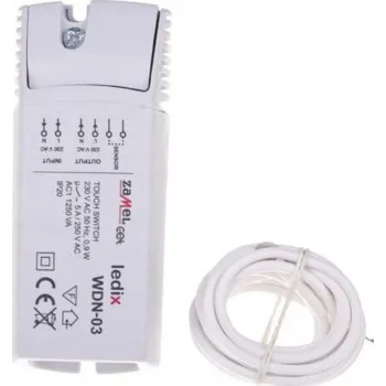 vypínač Jednopólový vypínač Zamel WDN-03 bílý