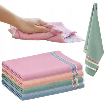 Utěrka SADA UTRĚREK KUCHYŇSKÉ RUČNÍKY ABSORPČNÍ HADŘÍKY NA NÁDOBÍ RUCE 12 Ks