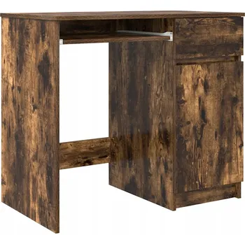 Psací stůl Psací stůl kouřový dub 86x49x76 cm kompozitní dřevo
