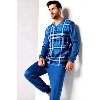 Pánské pyžamo Pánské Pyžamo Dlouhé FOLTÝN PD 355 Velikost: S