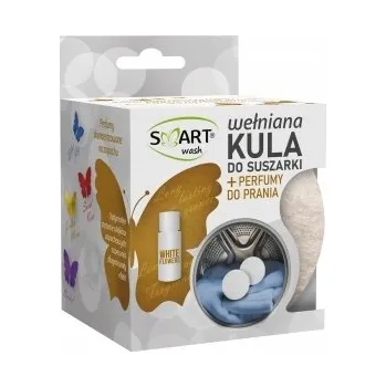 Aviváž SMART wash vlněná koule do sušičky + Parfém do prádla White Flowers 20ml
