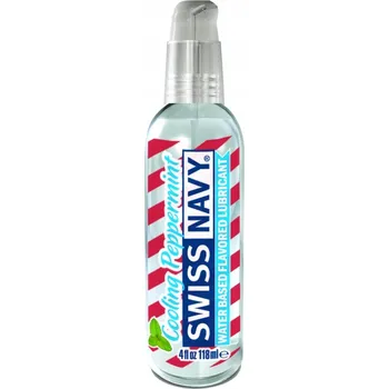 Lubrikační gel Jedlý, hydratační, vonící mátový vodní Gel Swiss Navy 120 ml