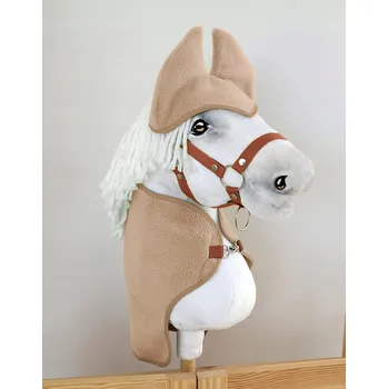 Hobby horsing Sada pro Hobby Horse A4: deka + chrániče uší - camel Super Hobby Horse