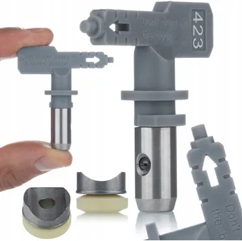 Stříkací pistole VYSOKOTLAKÁ MALÍŘSKÁ TRYSKA 423 PRO HYDROIZOLACE ROSFIX GRACO WAGNER HQ