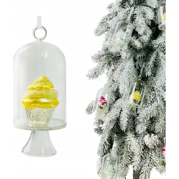 Vánoční dekorace Zdobená Vánoční Koule , hladká Vánoční Koule , průhledná Vánoční Koule , tvarované Vánoční Baňky vánoční koule 14 cm 1 ks