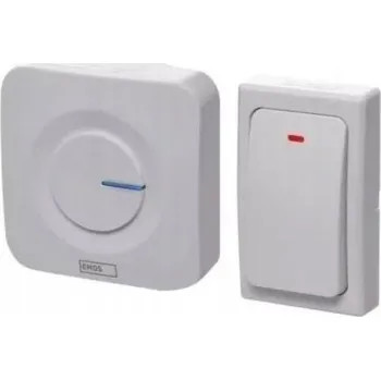 Domovní zvonek Bezdrátový zvonek Emos s dosahem 180 m a hlasitostí 90 dB