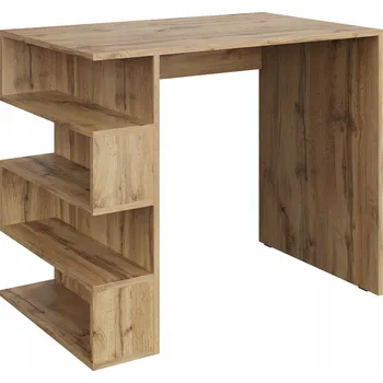 Psací stůl POČÍTAČOVÝ STŮL PSACÍ STOLEK DUB WOTAN REGÁL MATNÝ 90cm STERN T-12 Meble-Craft