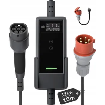 Nabíjecí stanice pro elektromobil Nabíjecí stanice pro elektromobily dé deM2D11B10 11 kW