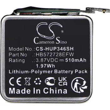 Baterie pro mobilní telefon Baterie Cameron Sino CS-HUP346SH pro Huawei Watch GT3 Pro 46mm - neoriginální