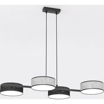 Emibig DRUMZ 4 MIX2 Závěsné/stropní svítidlo Černé. šedé E14 10W MAX LED Č