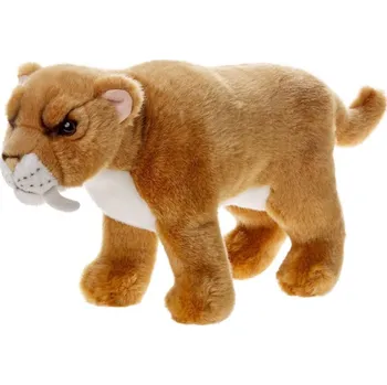 plyšák Plyšová Hračka Šavlozubý tygr - 33 cm