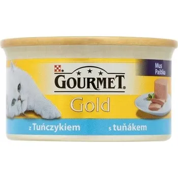 Krmivo pro kočku Mokré krmivo pro kočky s tuňákem GOURMET GOLD Mousse s tuňákem 24x85g