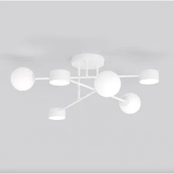 Emibig HOLON 6 WHITE Stropní svítidlo/stropní svítidlo bílé G9. GX53 8W MAX LED. 12 MA