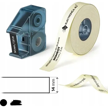 Pásek do tiskárny Termotransferová páska a etikety do tiskárny Niimbot B18 N1 sada