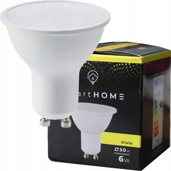 Žárovka LED žárovka 6W GU10 Teplá bílá 3000K 480lm 150° Chytrá domácnost