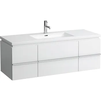 Umyvadlo LIVING BY LAUFEN Umyvadlo do nábytku 1300x480, Bílá - H8164350001111