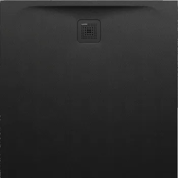 Sprchová vanička LAUFEN PRO Sprchová vanička, čtvercová, s odtokem na straně, materiál Marbond 1000x1000, Černá - H2119520800001