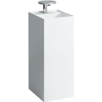 Umyvadlo Kartell LAUFEN Volně stojící umyvadlo, se speciálním skrytým vývodem 375x435, Bílá LCC (LAUFEN Clean Coat) - H8113314001121