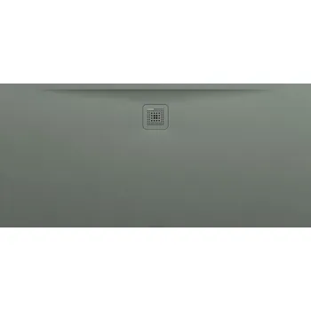 Sprchová vanička LAUFEN PRO Sprchová vanička, obdélníková, s odtokem na delší straně, materiál Marbond 1600x750, Betonově šedá - H2139570790001