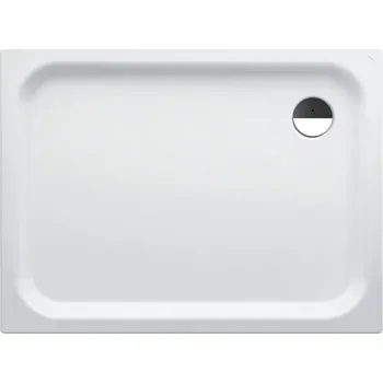 Sprchová vanička LAUFEN PLATINA Sprchová vanička, obdélníková, ocel 3,5 mm, plochá (65 mm) 1200x900, Bílá - H2150330000401