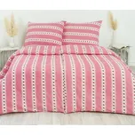 Stanex povlečení krep Barunka malinová (LS174) 140x200, 70x90 cm