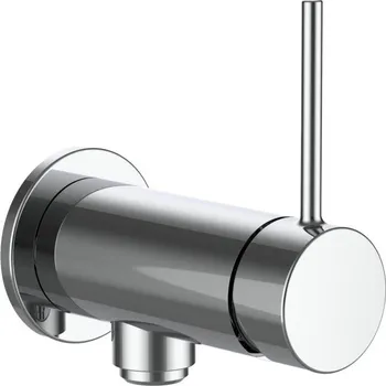 Vodovodní baterie LAUFEN TWINPLUS SLIM Sprchová páková nástěnná baterie pro podomítkové těleso Simibox 1-bodové, bez sprchového příslušenství, chrom 1x1, no colour - HF505455100040