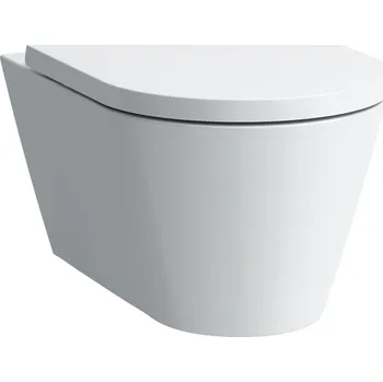 Klozet Kartell LAUFEN Závěsný klozet rimless, hluboké splachování, 4,5/3 l, zakulacený zadní lem 545x370, Bílá - H8203370000001