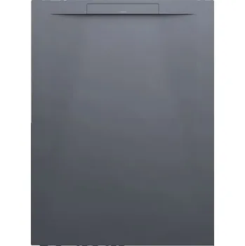Sprchová vanička LAUFEN PRO S Sprchová vanička, obdélníková, s lineárním odtokem na kratší straně, materiál Marbond 1200x900, Antracit - H2101870780001