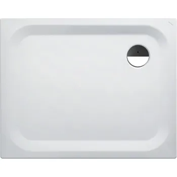 Sprchová vanička LAUFEN PLATINA Ocelová sprchová vanička 1000x800, Bílá/Antislip - H2150406000401
