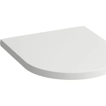 WC sedátko Kartell LAUFEN Sedátko s poklopem, odnímatelné, zakulacený zadní lem, zpomalovací sklápěcí systém 445x375, Bílá mat - H8913337570001