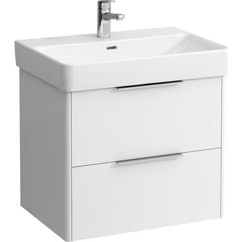 Koupelnový nábytek LAUFEN BASE Skříňka pod umyvadlo, 2 zásuvky, pro umyvadlo H810964 615x440, Bílá mat - H4022921102601