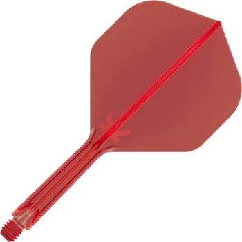 Příslušenství pro šipky Target - darts Letky K-Flex - No2 - Midi - Red TRG410029