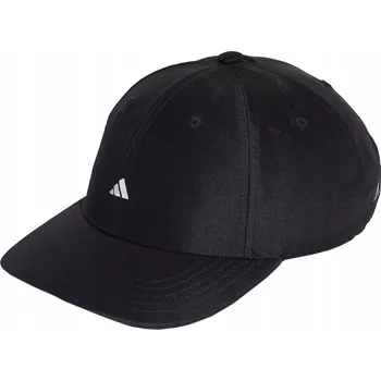 Kšiltovka KŠILTOVKA DÁMSKÁ ADIDAS SATIN BASEBALL CAP ČERNÁ OSFW HA5550