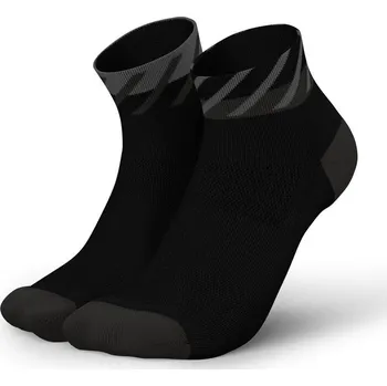 Pánské ponožky Černé krátké Ponožky Incylence Running Disrupts (velikost 43-46)