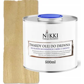 Olej na dřevo Ošetřující olej na tvrdé dřevo 500 ml, ochrana nábytku a teras, matný