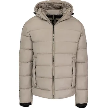 PitBull West Coast - pánská zimní bunda AIRWAY 4 písková velikost: M