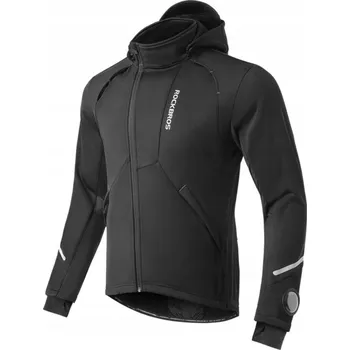 Cyklistická bunda ROCKBROS Zimní cyklistická bunda, voděodolná, větruodolná L