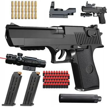 Dětská zbraň SUPER REALISTICKÁ DĚTSKÁ PISTOLET M1911 PRO NÁBOJE ZBRAŇ A PUŠKA