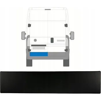 Lišta karosérie Boční lišta zadních dveří pro Peugeot Boxer 2018- / Levá