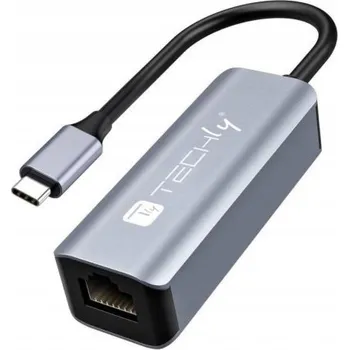 Síťová karta Adaptér Síťová karta USB-C 3.1 Typ-C na RJ45 Gigabit Ethernet 1Gb Techly