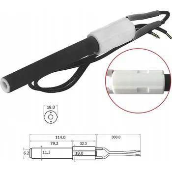 Zapalovač Zapalovač Kipi topné těleso pelet 260W keramické