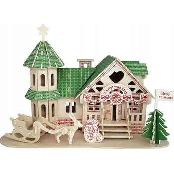 3D puzzle Vánoční obchůdek - 3D skládačka P277