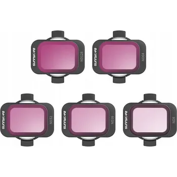 Dron SUNNYLIFE SADA 5 VÝMĚNNÝCH ND FILTRŮ 8/16/32/64 PRO DRON DJI AVATA 2