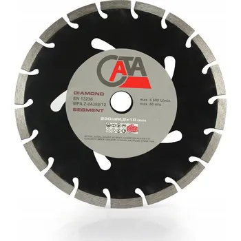 Řezný kotouč DIAMANTOVÝ KOTOUČ NA BETONU CIHLY KOSTKY 230 MM