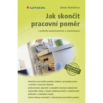 Kniha Jak skončit pracovní poměr - Libuše Neščáková