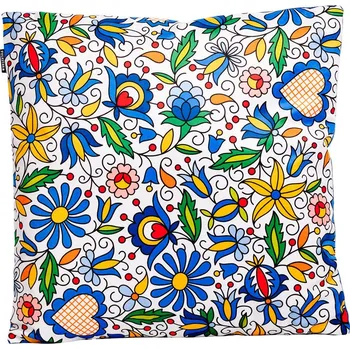 Polštář Dekorativní Polštář Folkstar s kašubským motivem, 45x45 cm